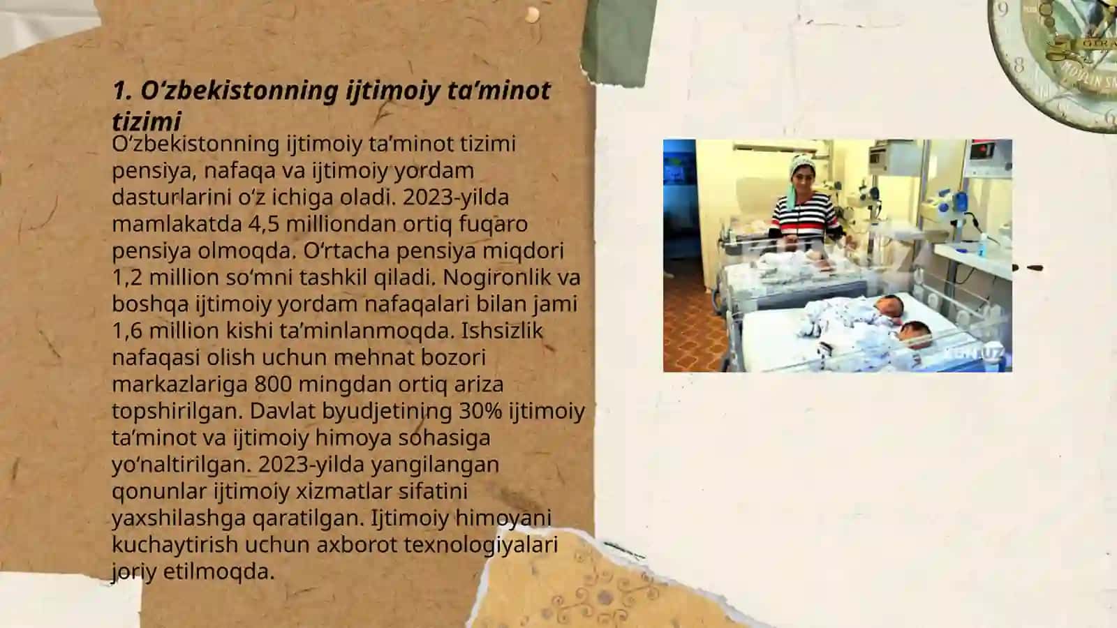 Ijtimoiy taʼminot va sog'liqni saqlash 3