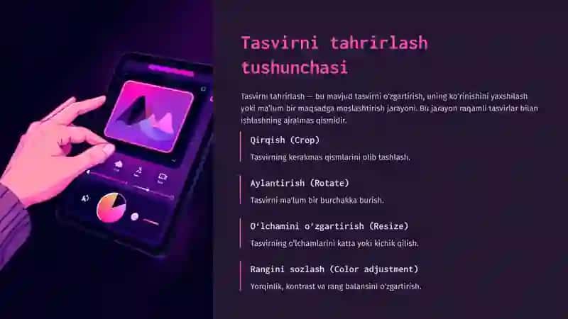 Tasvirni qirqish va aylantirish 3