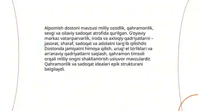Alpomish dostoni tahlili 3