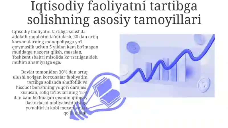 Iqtisodiy faoliyatni tartibga solish 3