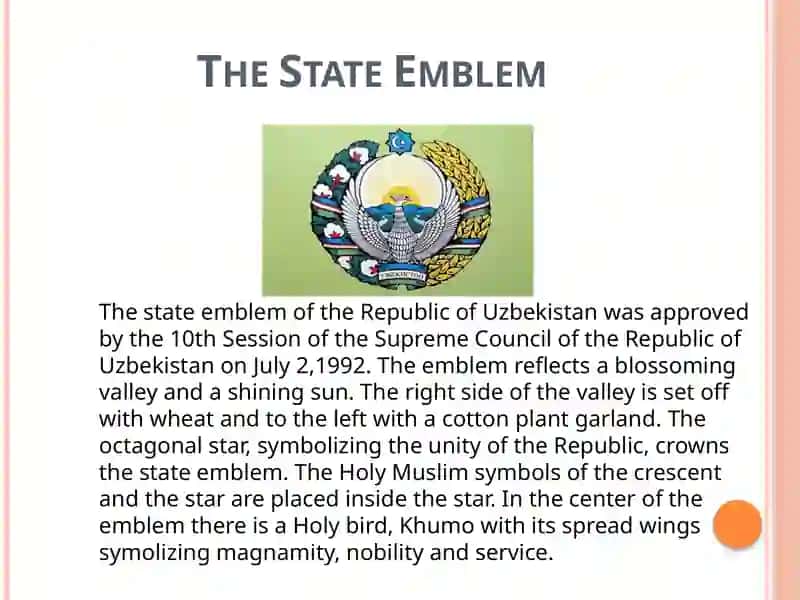Symbols of Uzbekistan and England 3