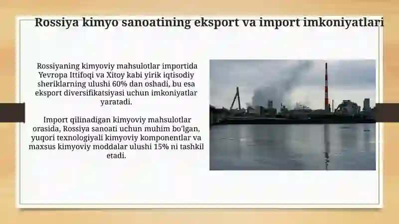 Rossiya kimyo sanoati 3