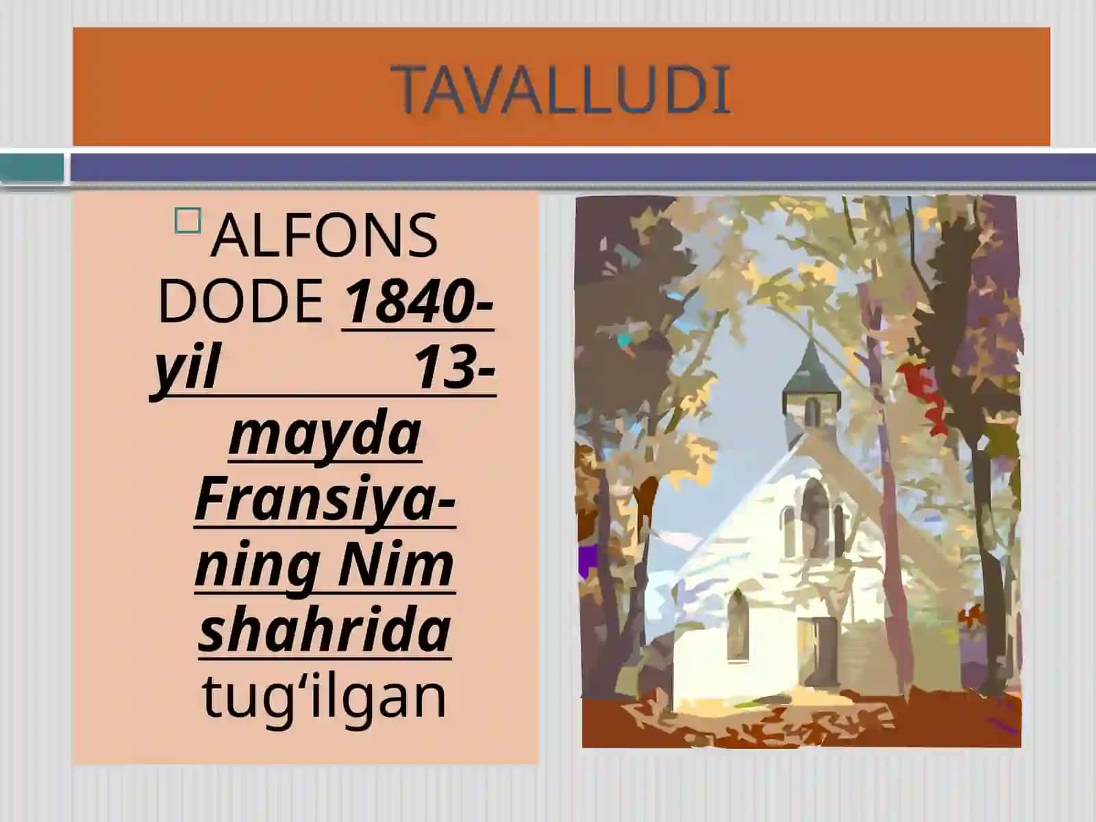 ALFONS DODE “SO`NGGI SABOQ” HIKOYASI 3