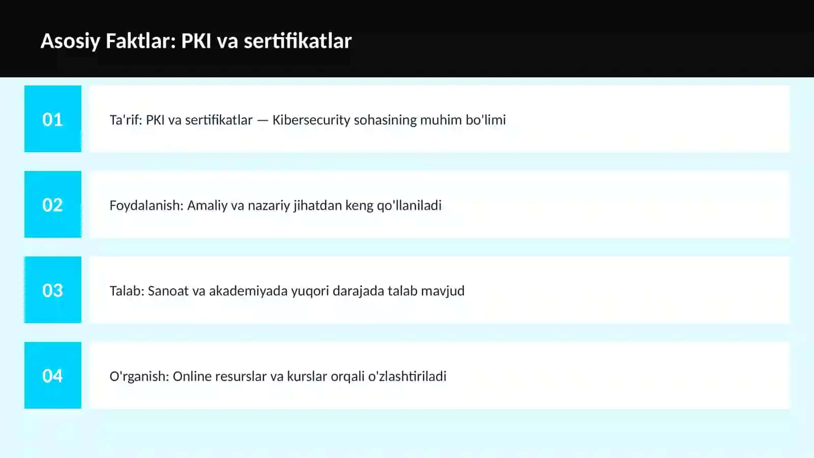 PKI va sertifikatlar 3