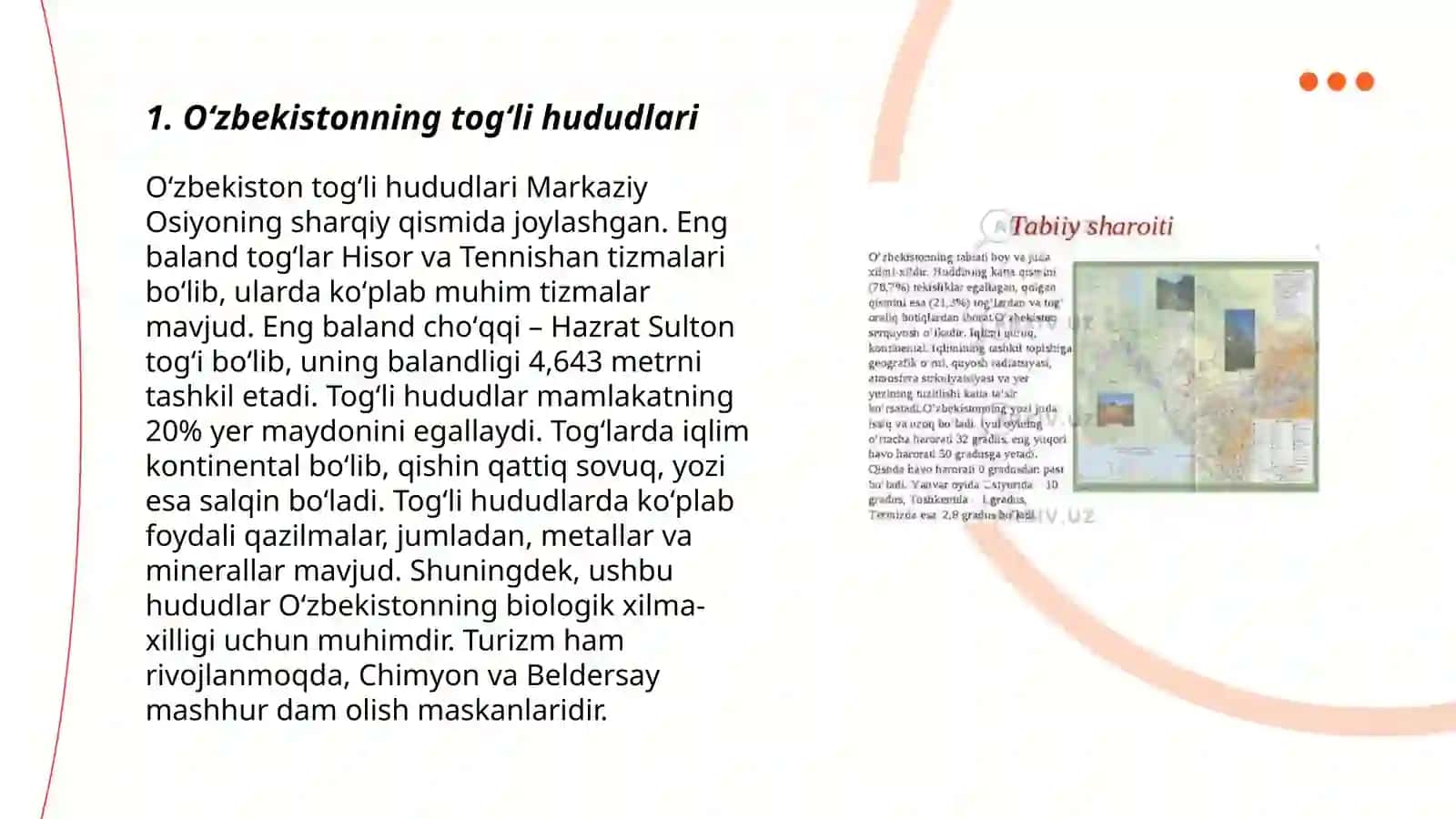Oʻzbekistonning noyob tabiati 3