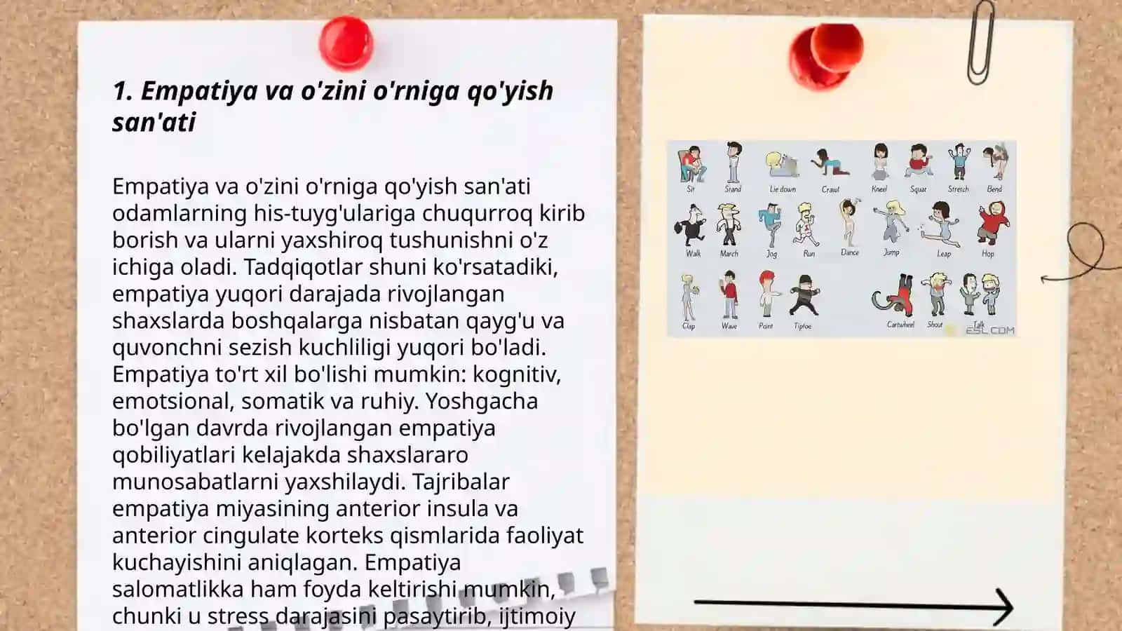 Empatiya va qobiliyatlari.Tashkilotchilik,bilish,anglang 3