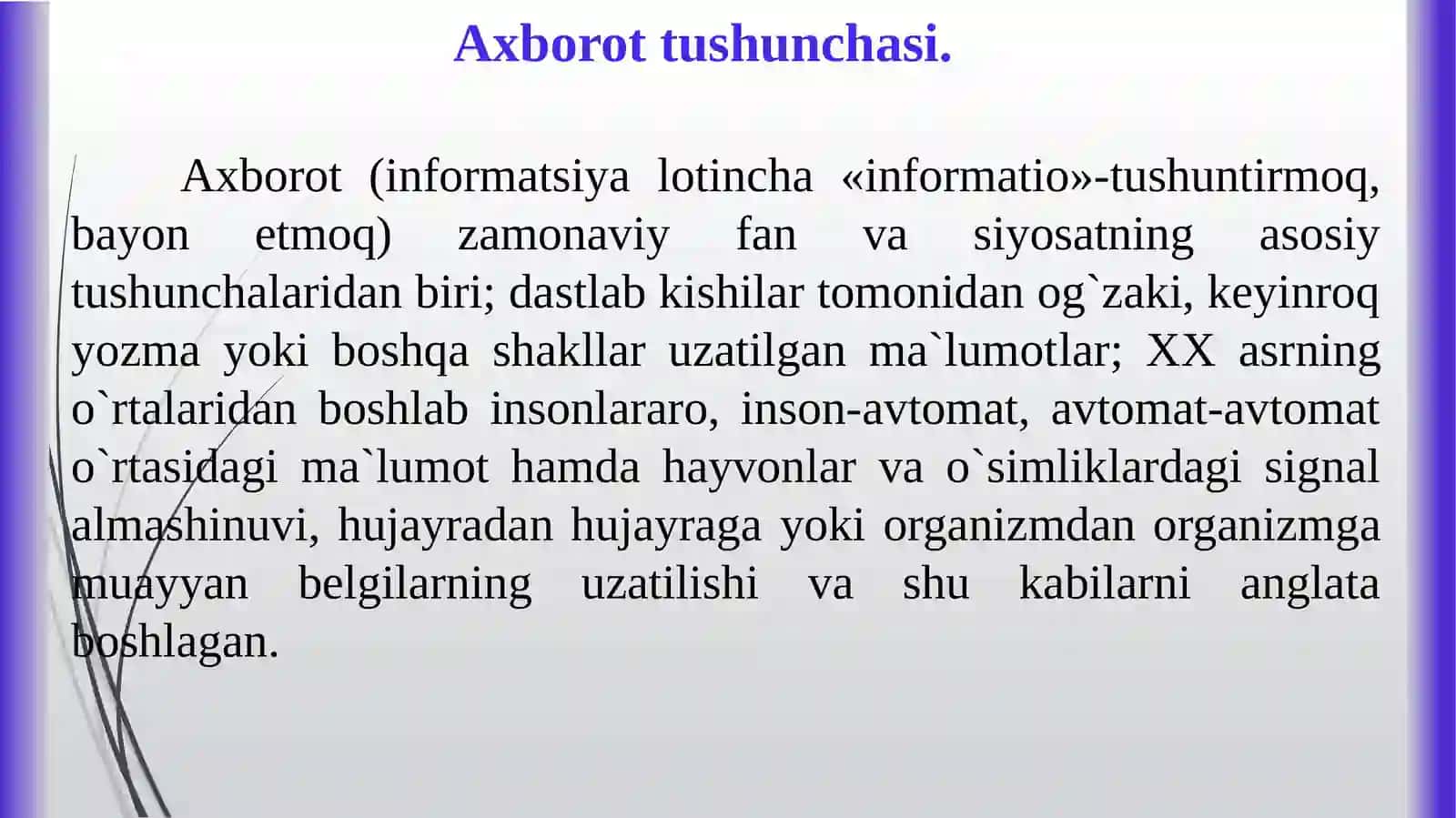 AXBOROT TEXNOLOGIYALARINING TIBBIYOTDAGI O‘RNI 3