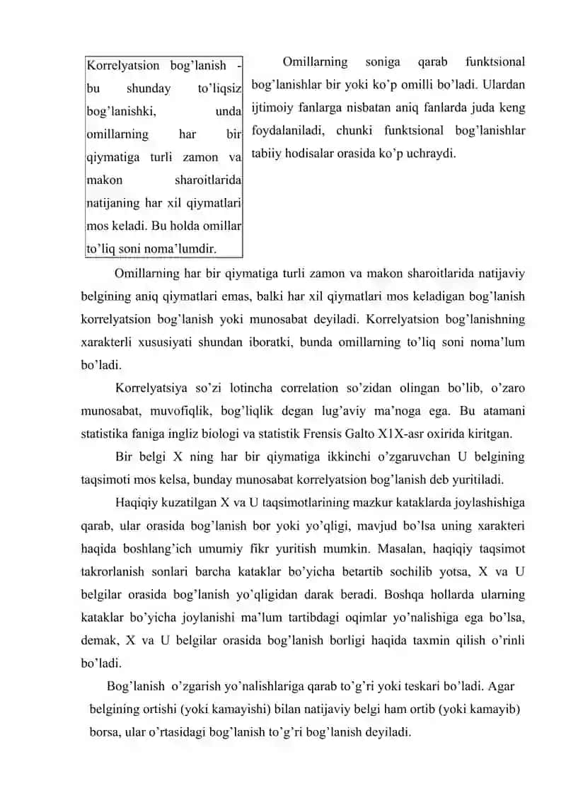 Regression-korrelyatsion tahlil 3