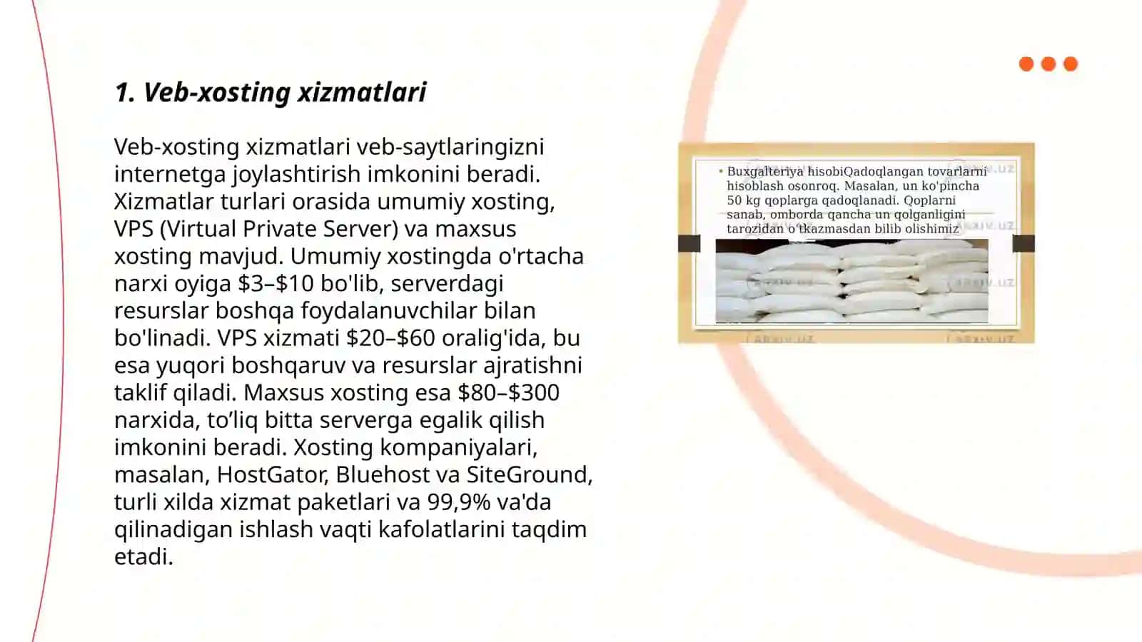 Veb-xosting xizmatlari 3