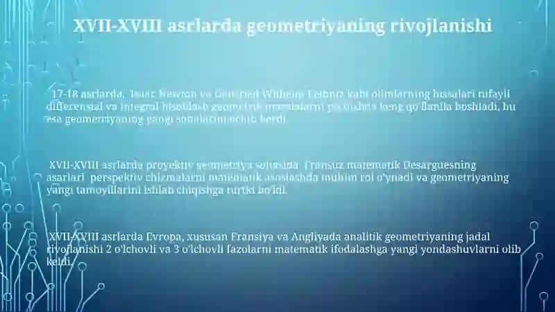 Geometriya elementlari mavzusini o'rganishda tarixiy materiallardan foydalanish 3