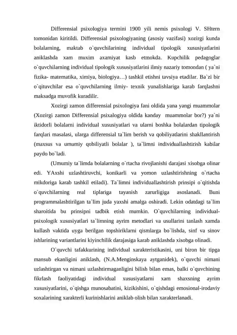 Differensial psixologiya 3
