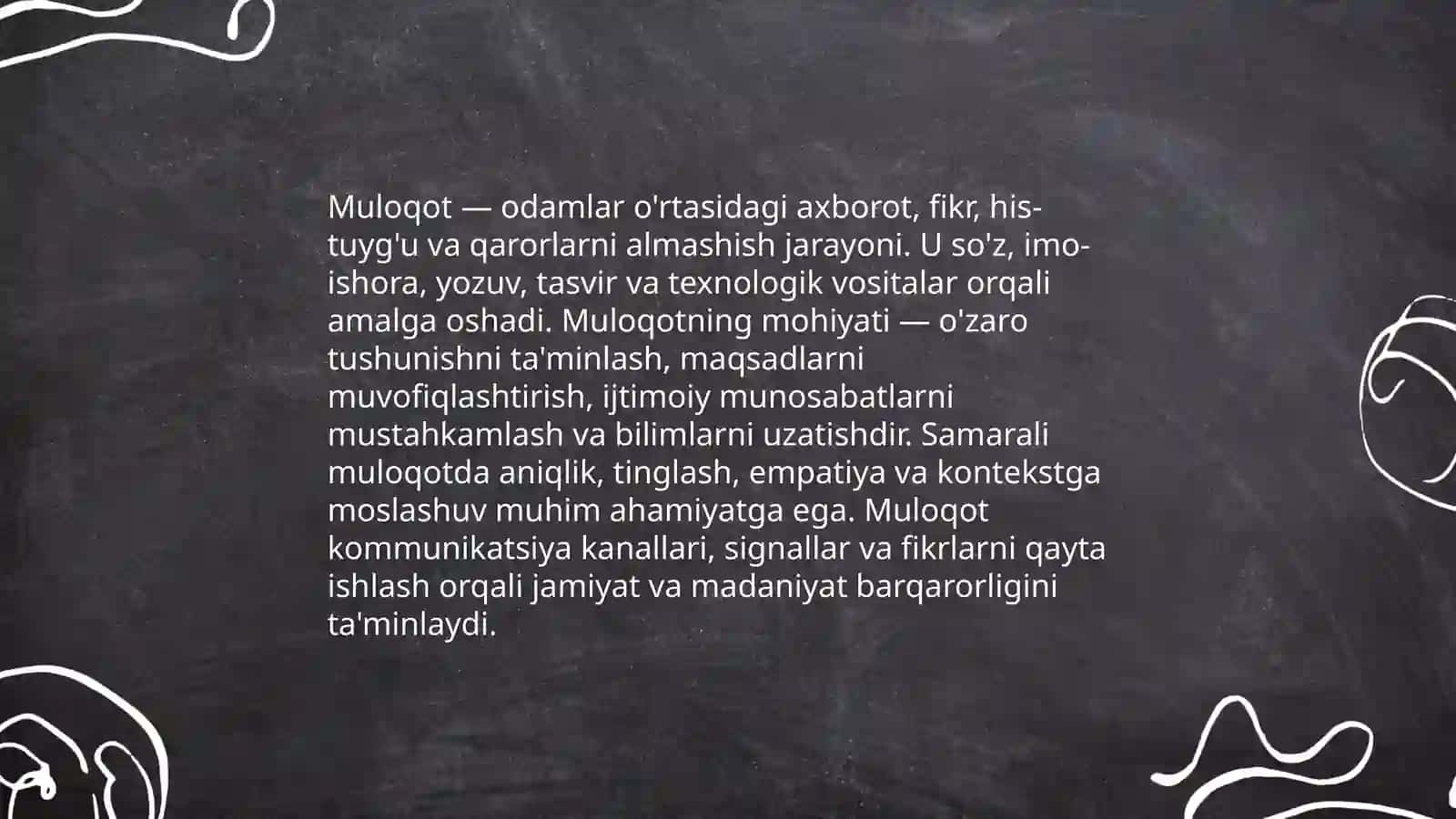 Muloqot haqida tushuncha 3