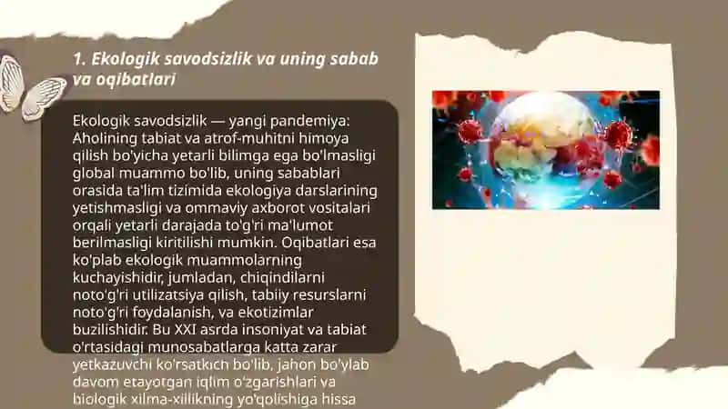 Ekologik savodsizlik – yangi pandemiya 3