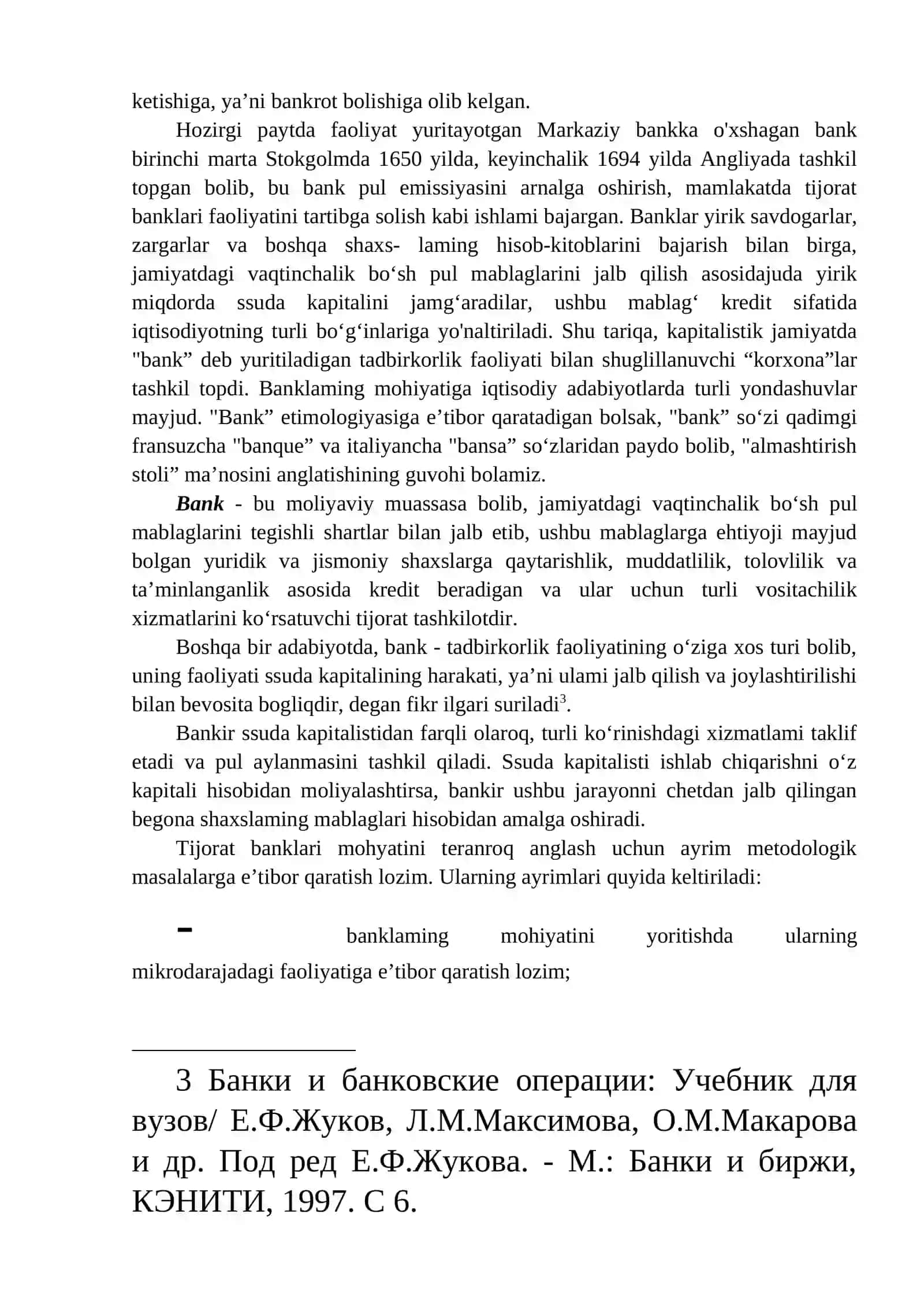 Banklarning Kelib Chiqishi va Bank Tizimi 3