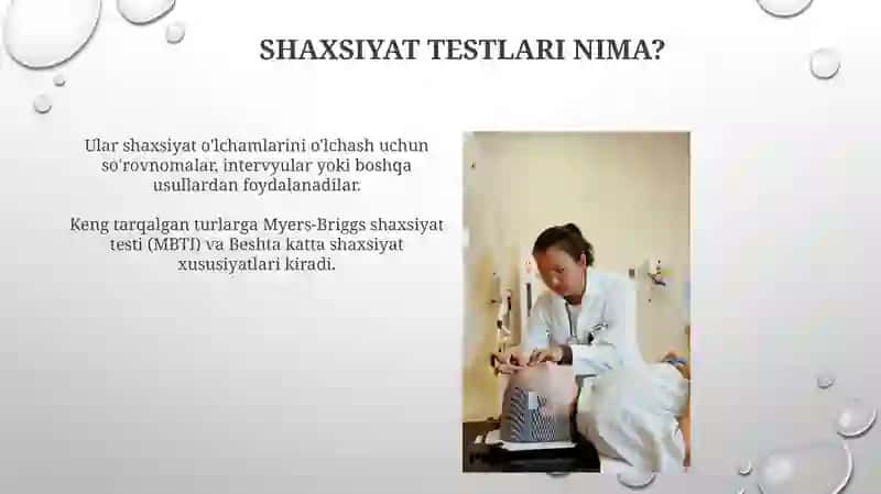 Shaxsiyat Testlari 3