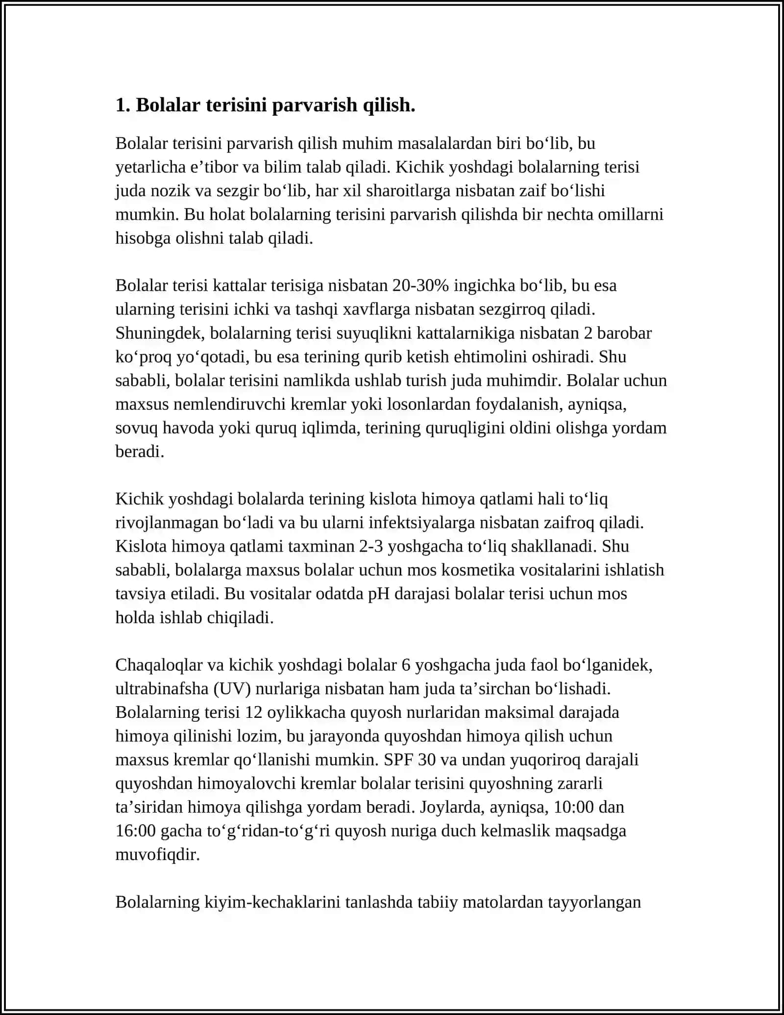 BOLALAR KOSMETIKASI 3