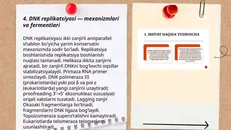 Irsiyatning molekulyar asoslari 3