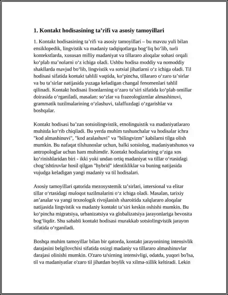 Kontakt hodisasi 3