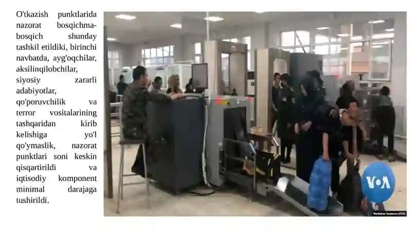 CHEGARADAN O’TISH JARAYONLARI 3