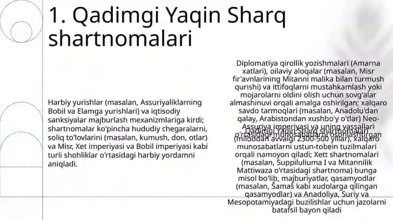 Qadimgi Sharqda xalqaro munosabatlar va diplomatiya 3