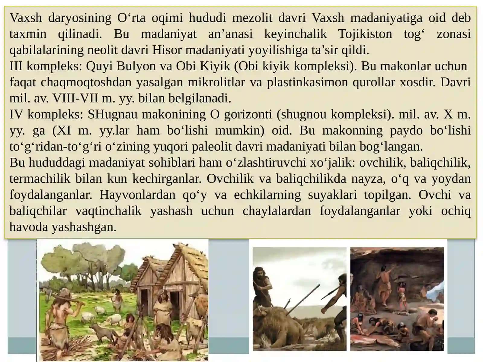 Qadimgi davr madaniyatining o‘ziga xos so‘zususiyati 3