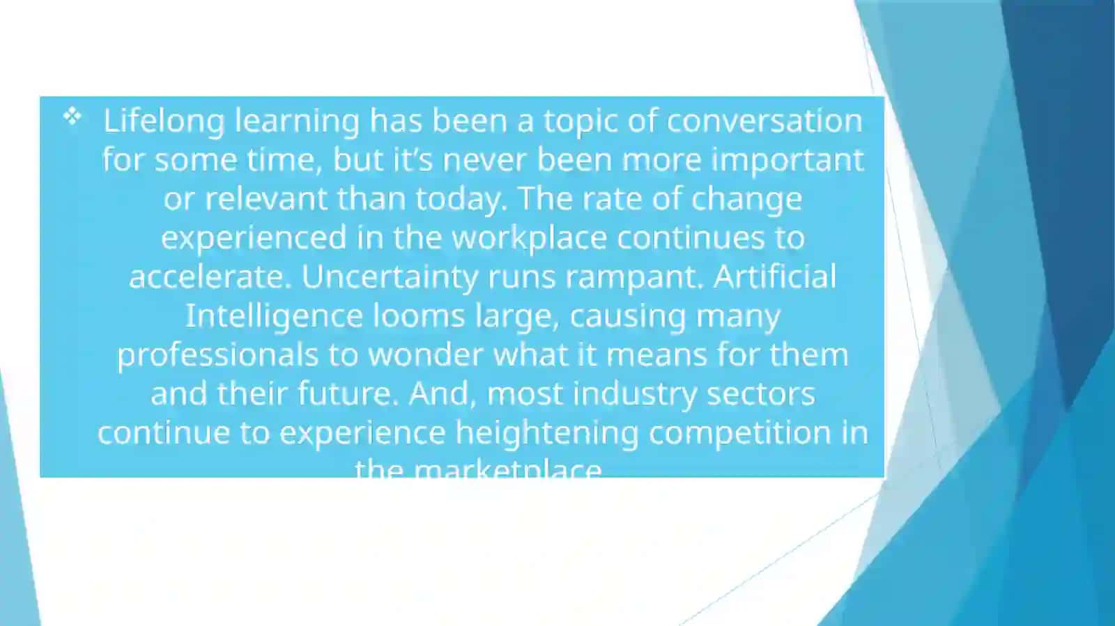 "Learning strategies". Succeeding in lifelong learning 3