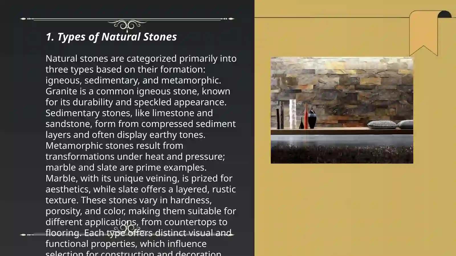 Types of Natural Stones 3