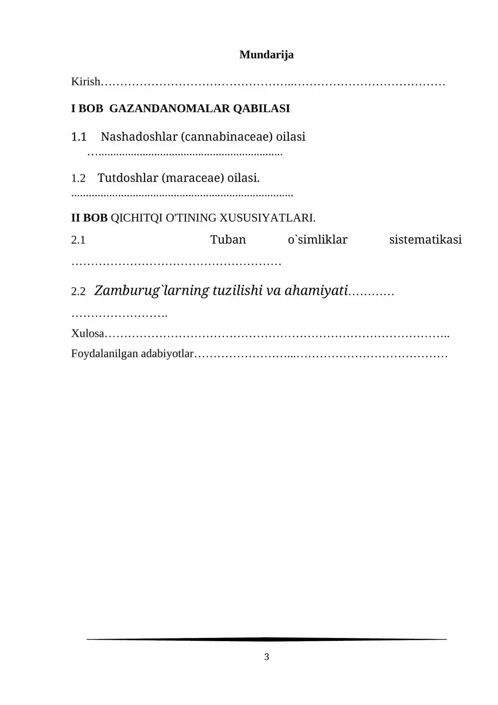 GAZANDANOMALAR QABILASI 3