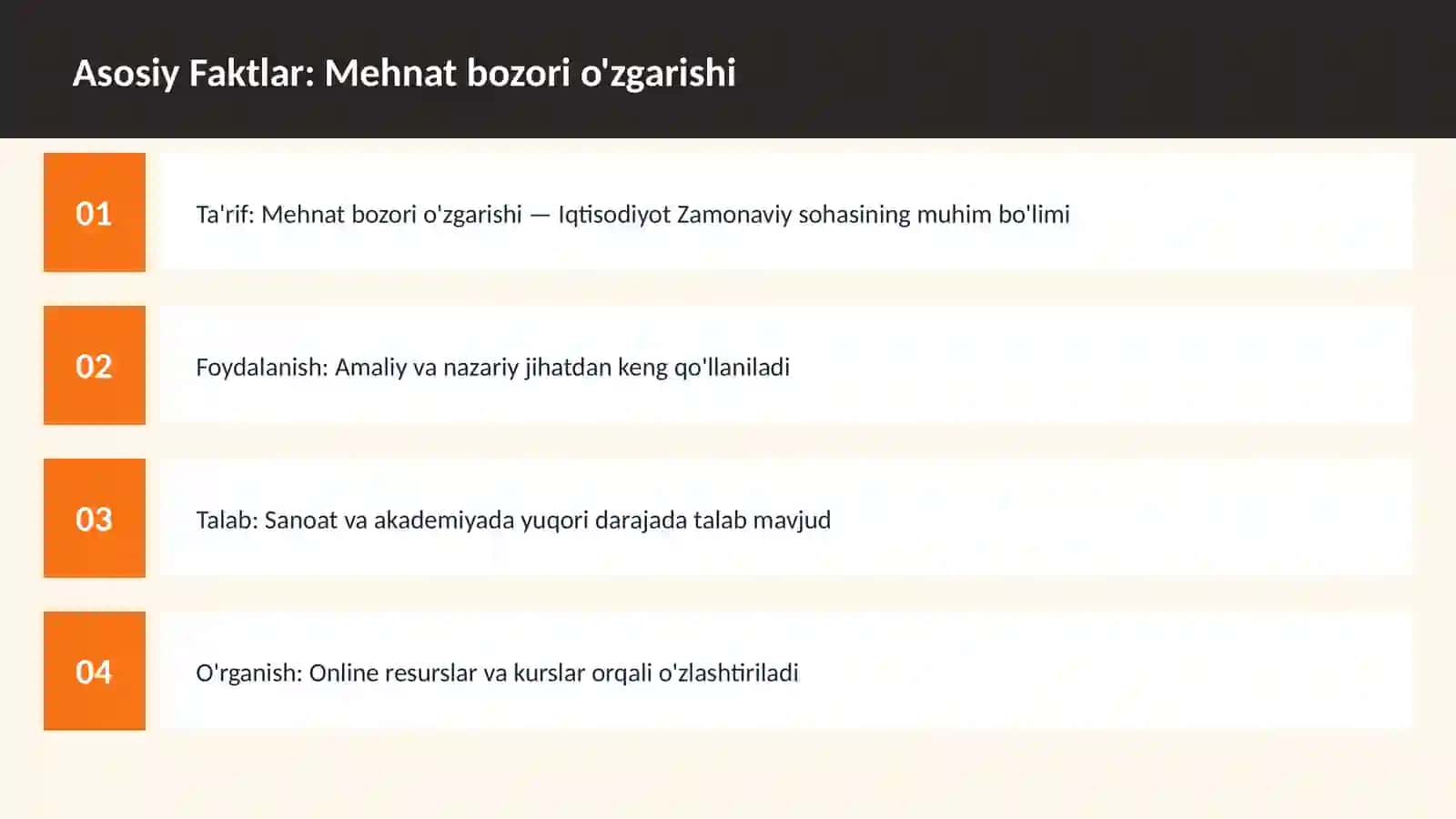 Mehnat bozori o'zgarishi 3