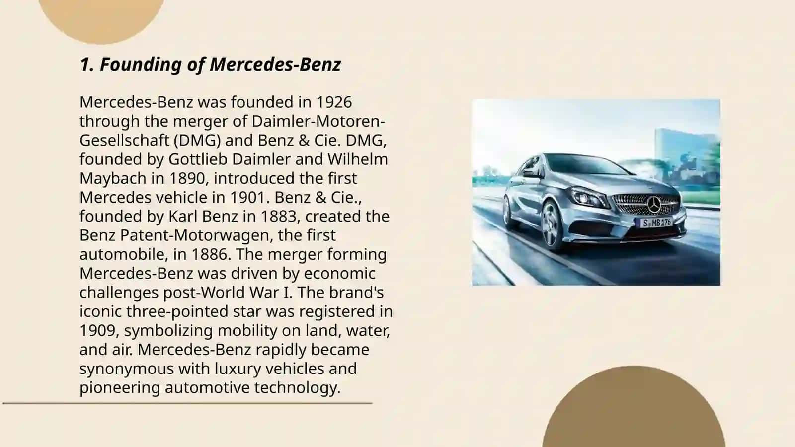 Mercedes-Benz kompaniyasi Tarixi 3