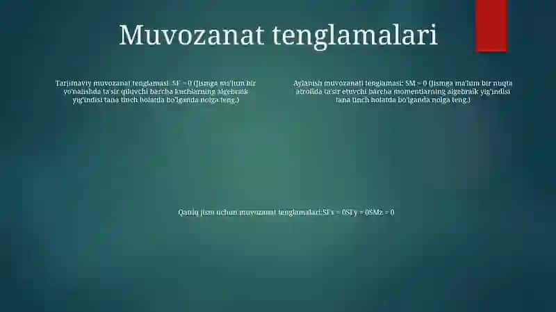 Burilishda Statik Aniqmas Masalalar 3