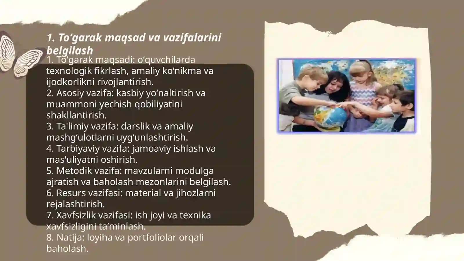 Texnologiya darslarida toʻgaraklarni tashkil etish 3