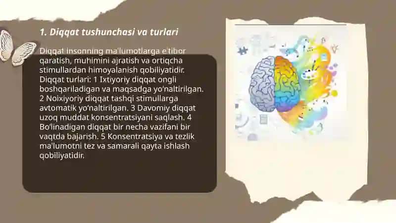 Diqqat tushunchasi va turlari 3