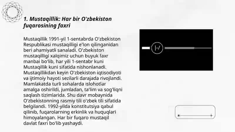 Mustaqillik Bayrami Sinaresi Katta Guruhlar Uchun 3