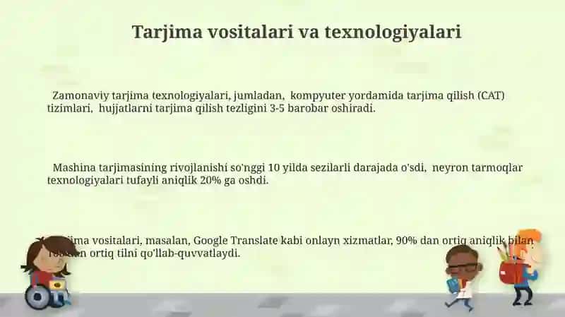 Tarjima Vositalari va Texnologiyalari 3