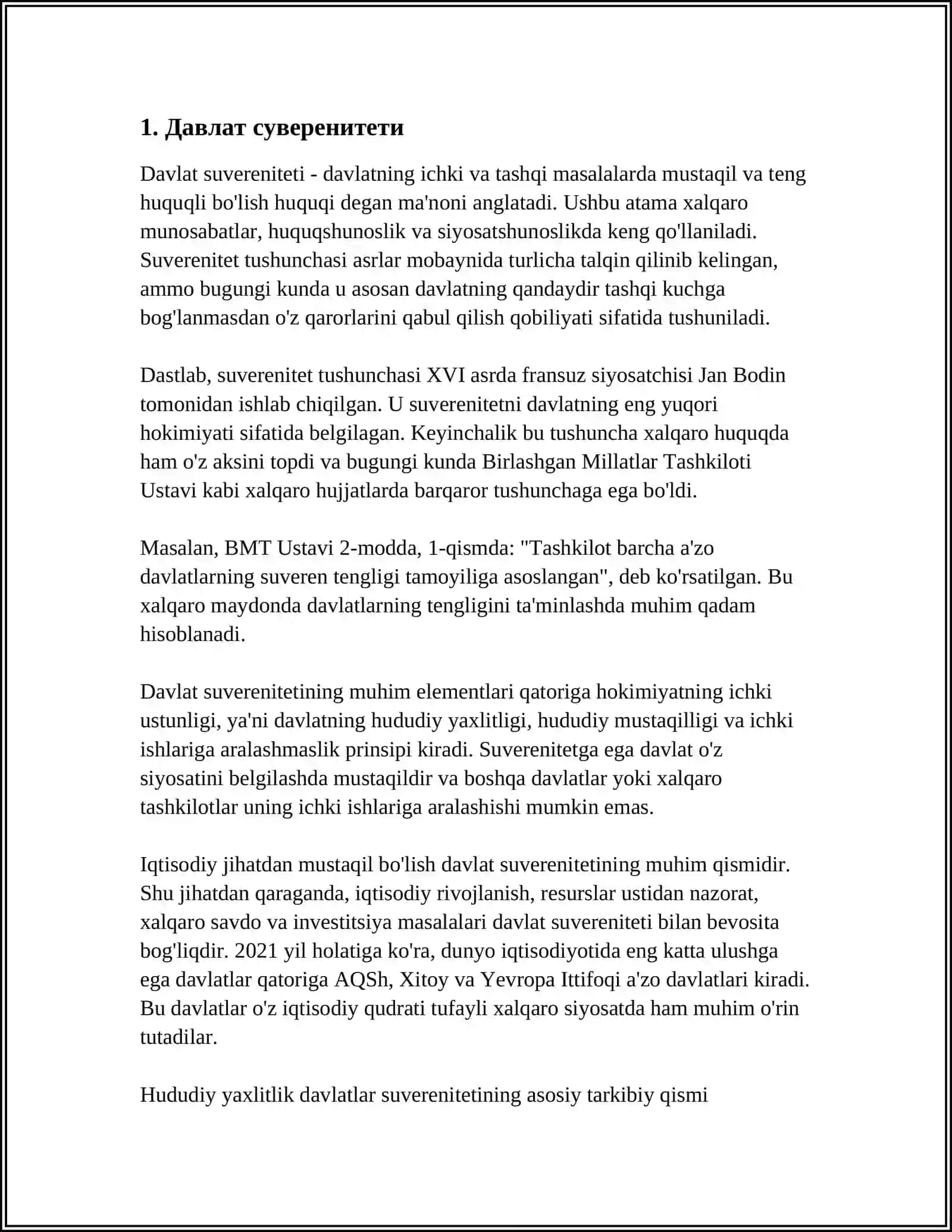 DAVLAT SUVERENITETI 3