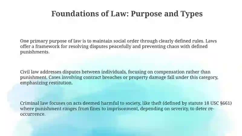 Laws and punishments 4 3