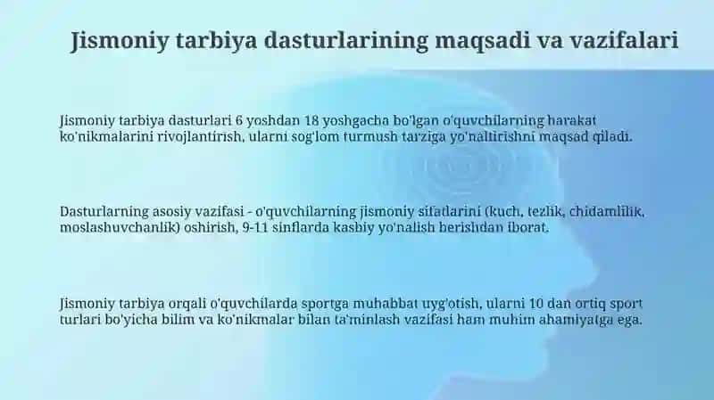 Jismoniy madaniyatning shakllantirish usullari 3