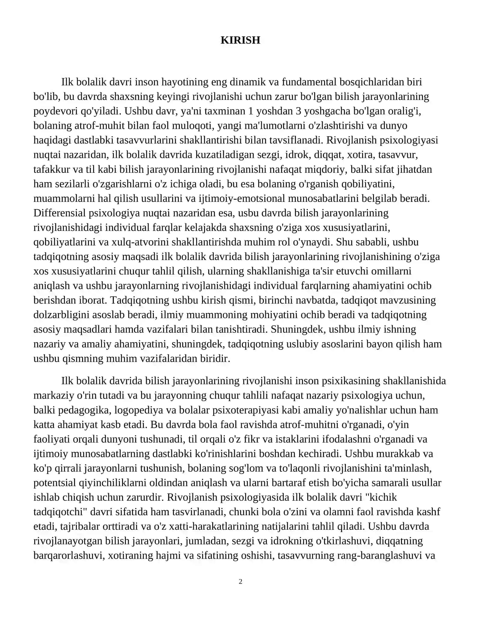 Ilk bolalik davrida bilish jarayonlari 3