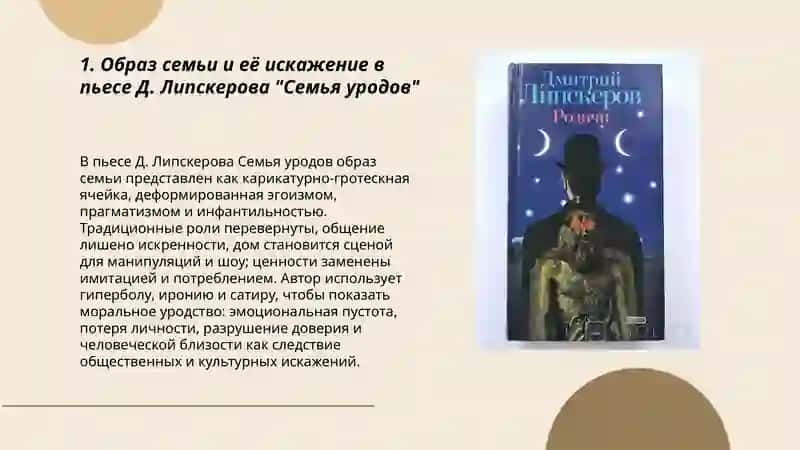 Пьеса Д. Липскерова "Семья уродов" 3