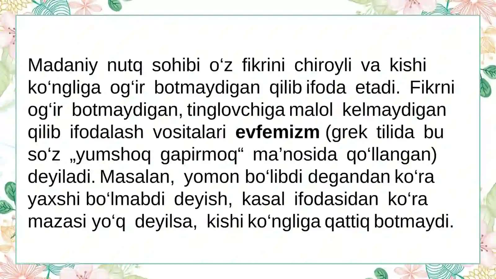 Evfemizm va disfemizm 3
