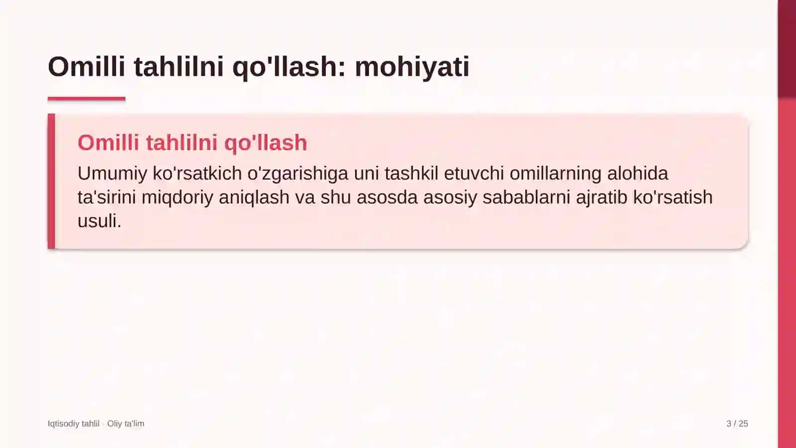 Atom energetikasida omilli tahlilni qo'llash 3