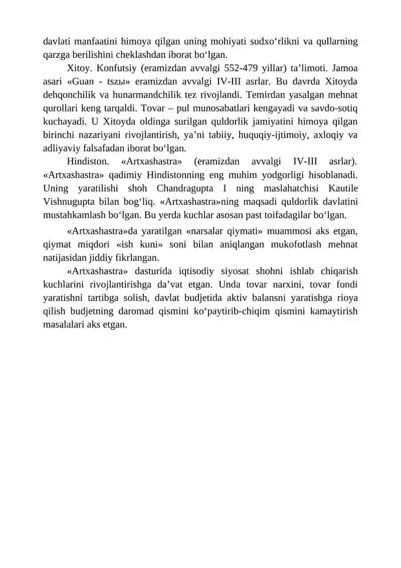 Iqtisodiyot fan sifatida shakllanishi 3