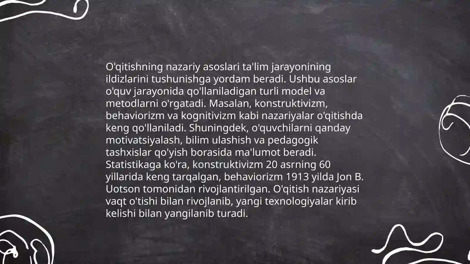 Darsning turli bosqichlari uchun vazifalar 3