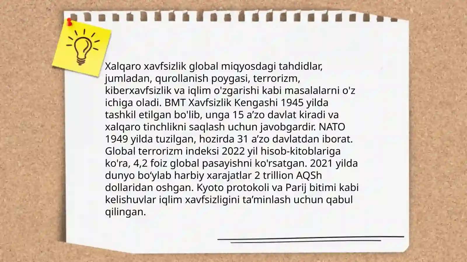 Xalqaro xavfsizlik 3