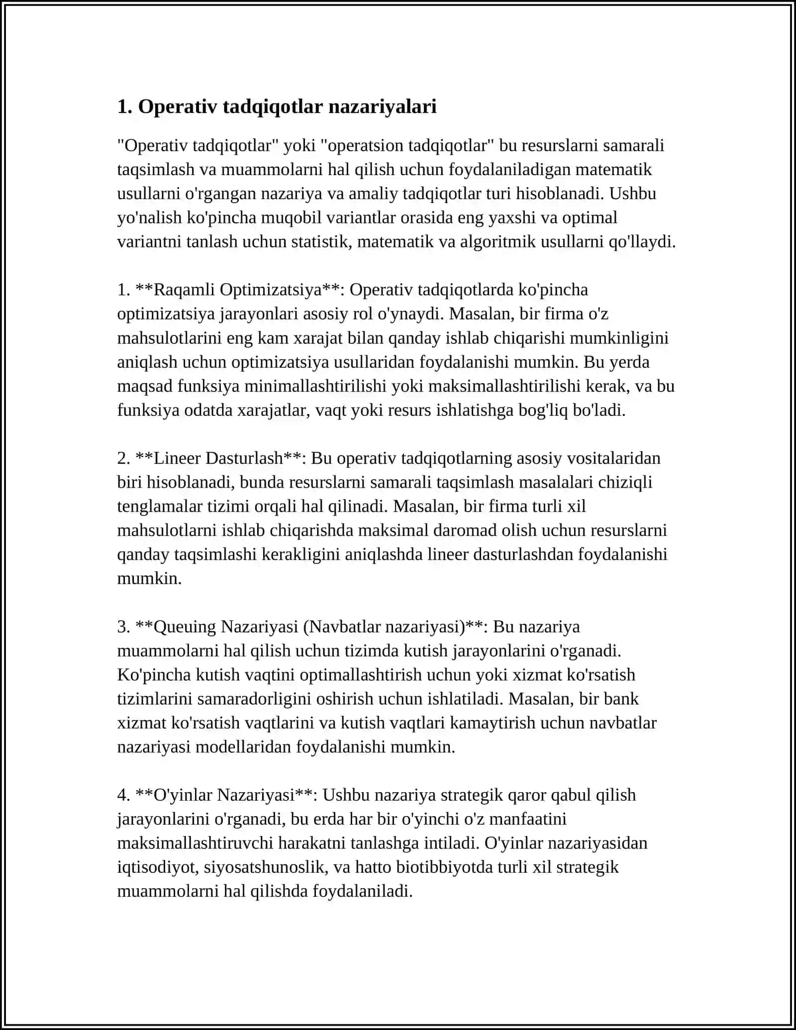 OPERATIV TADQIQOTLAR 3
