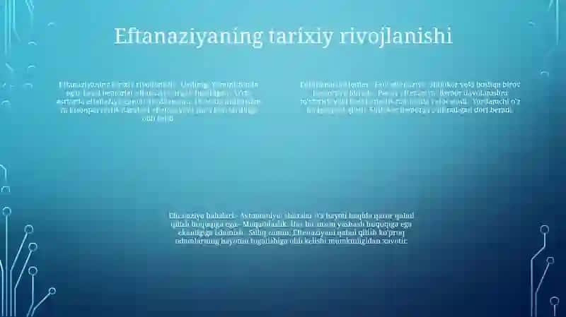Eftanaziya Momalari 3