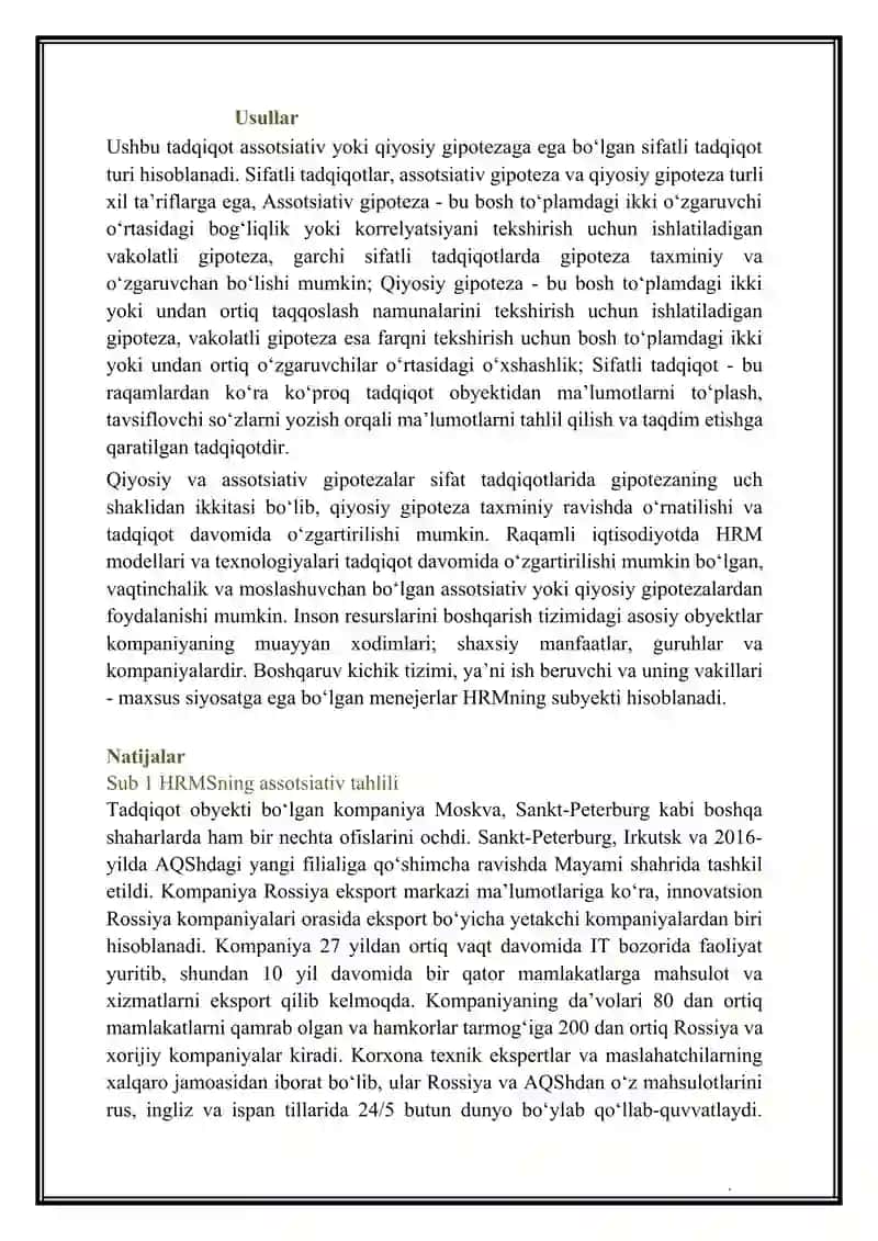 Inson resurslarini boshqarish 3