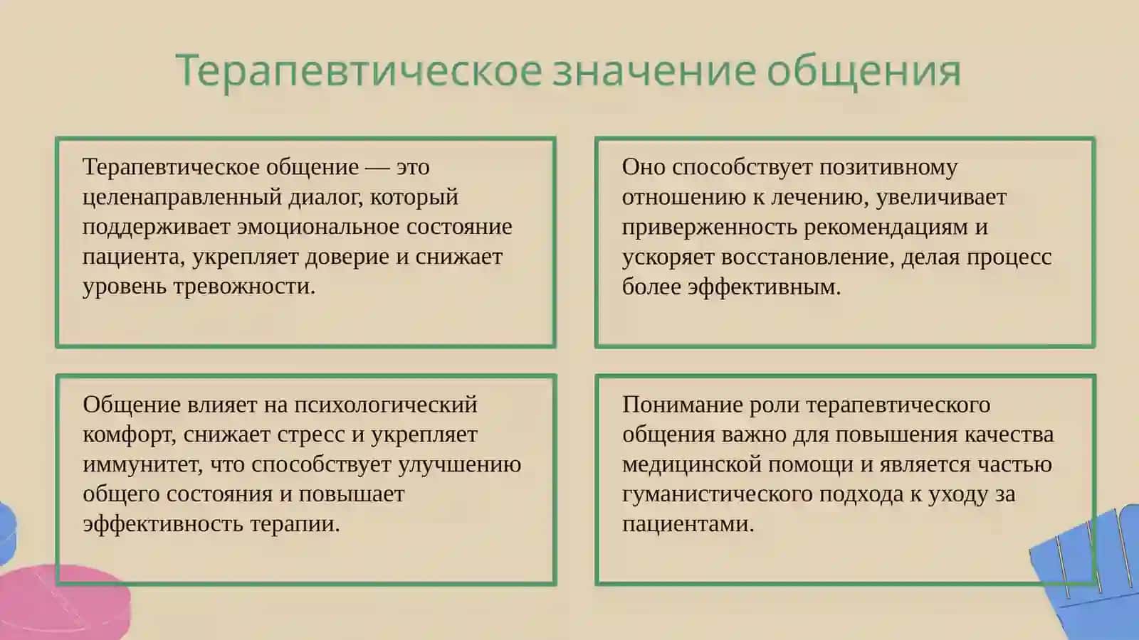 Культура общения медицинского работника 3
