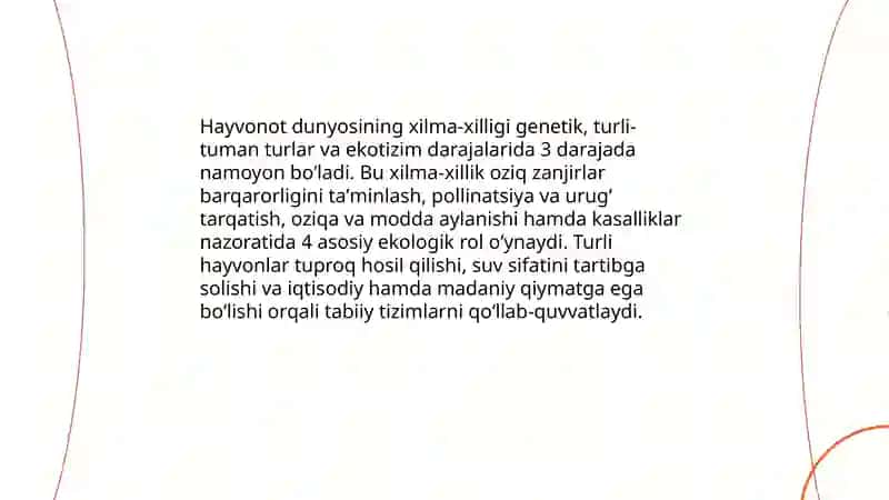 Hayvonot dunyosi va uni muhofaza qilish 3